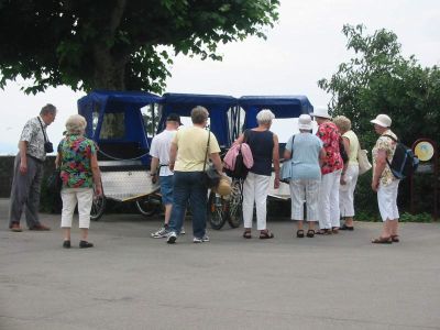 Rikscha als Hingucker